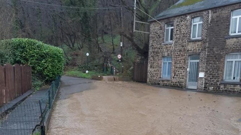 Inondations à Java en mars 2020