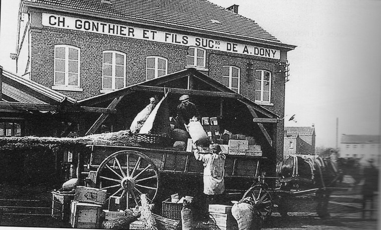 Etablissement Gonthier, chaussée de Tirlemont à Wanze