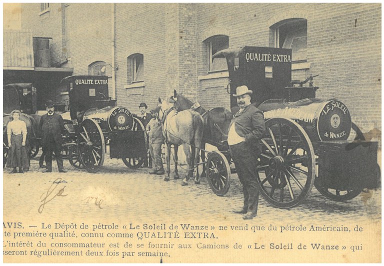 Vente de pétrole