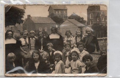 Classe de l'école de Huccorgne en 1940