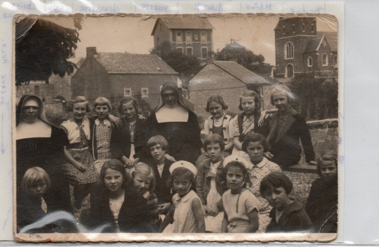Classe de l'école de Huccorgne en 1940