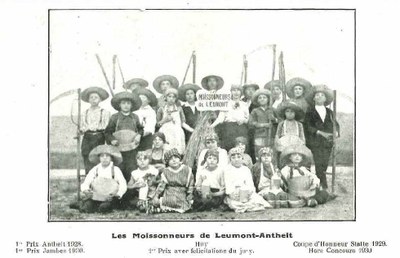 Les Moissonneurs de Leumont-Antheit - 1928